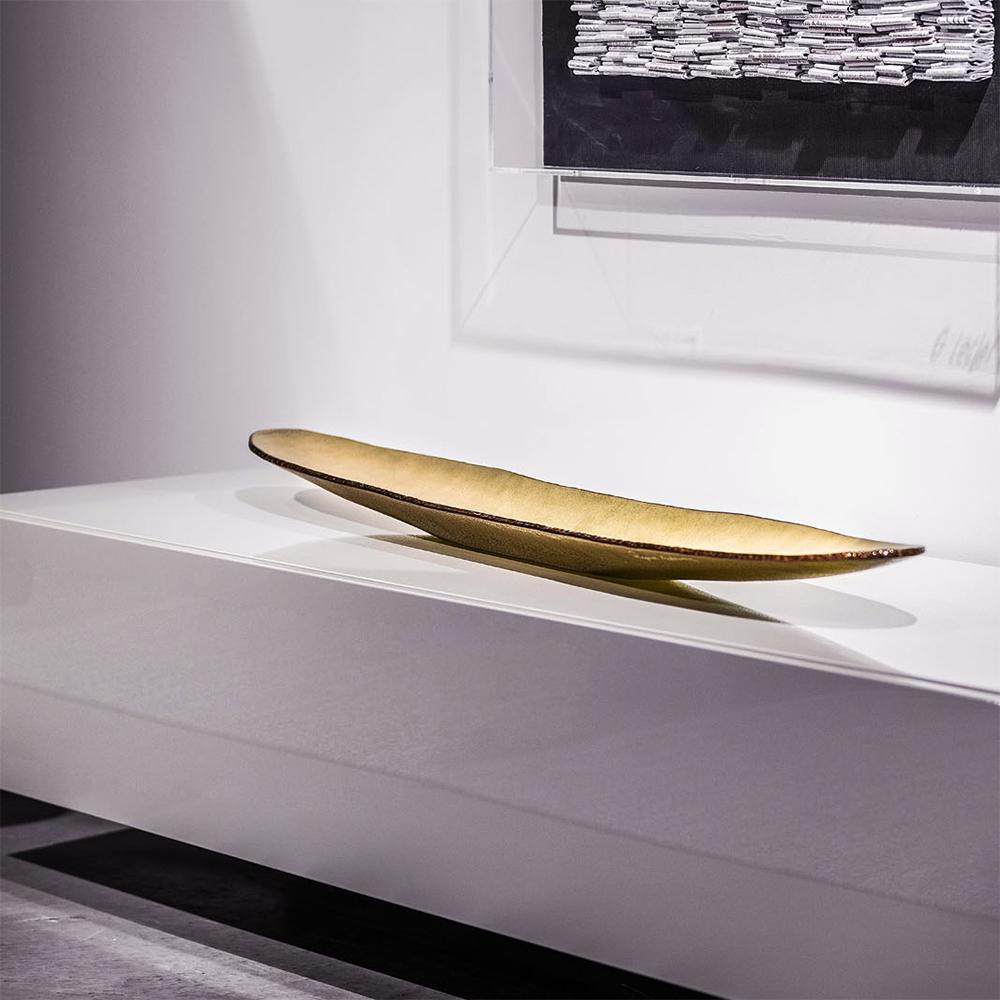 XXI secolo e contemporaneo Ciotola in vetro Padorian Bronze in vendita