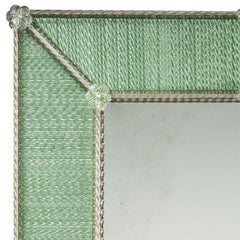 "Padova" Faboulus venezianisches grünes Spiegelglas