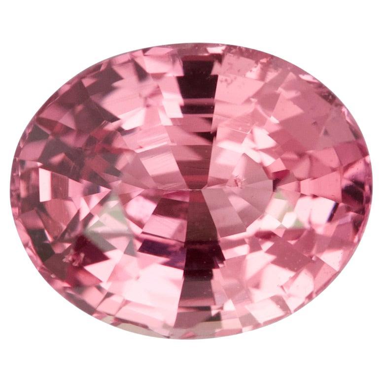 Padparadscha Sapphire 1.58ct Oval Natural Heated, Loose Gemstone For Sale
