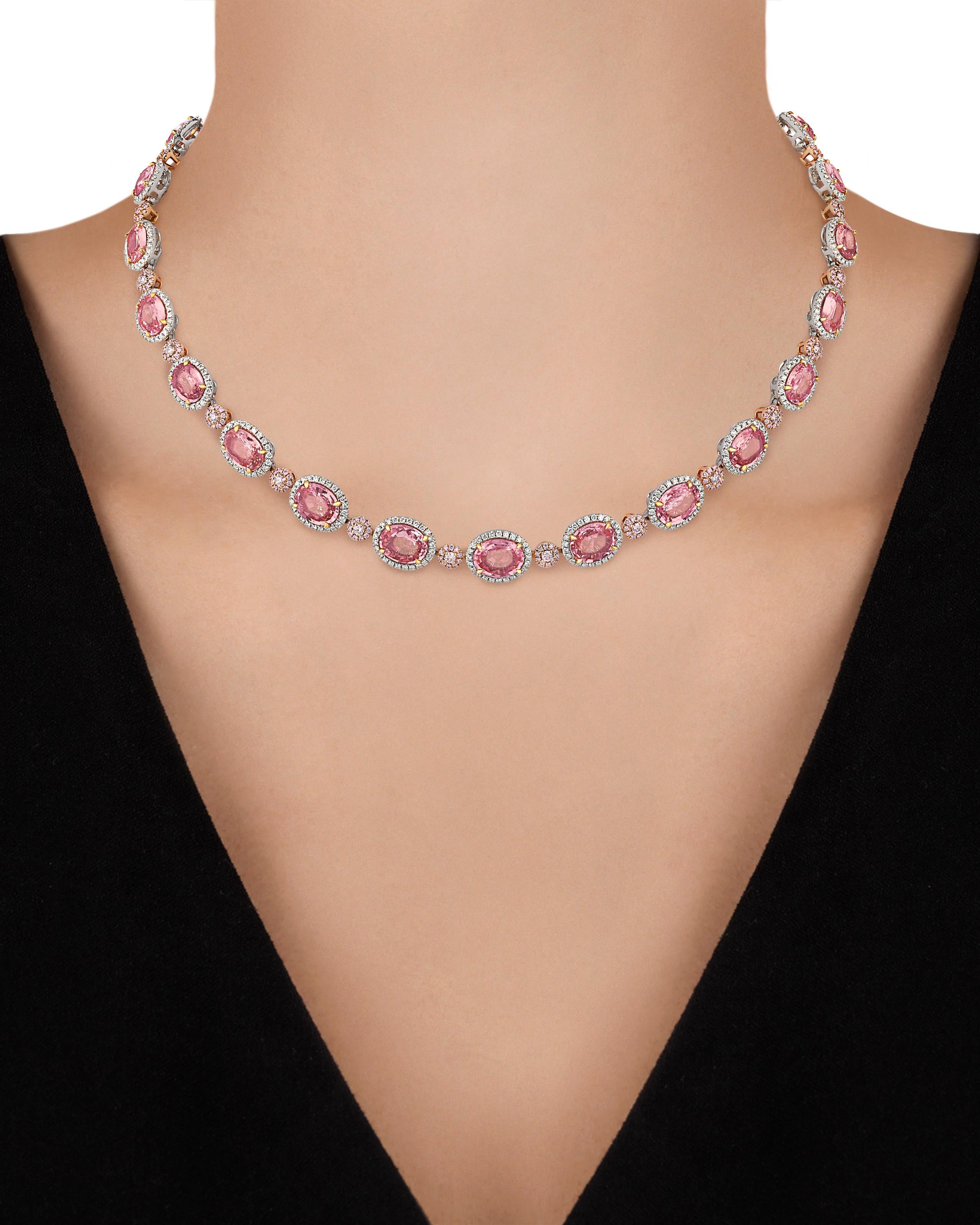padparadscha necklace
