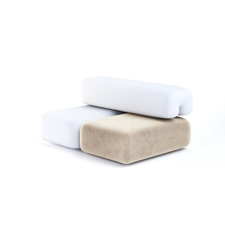 Textile Padun Sofa Module 10 by Faina