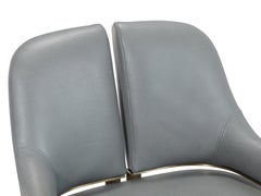 Padus Dining Chair with Bronze Patina Finish, Contemporary, Art Deco Inspired