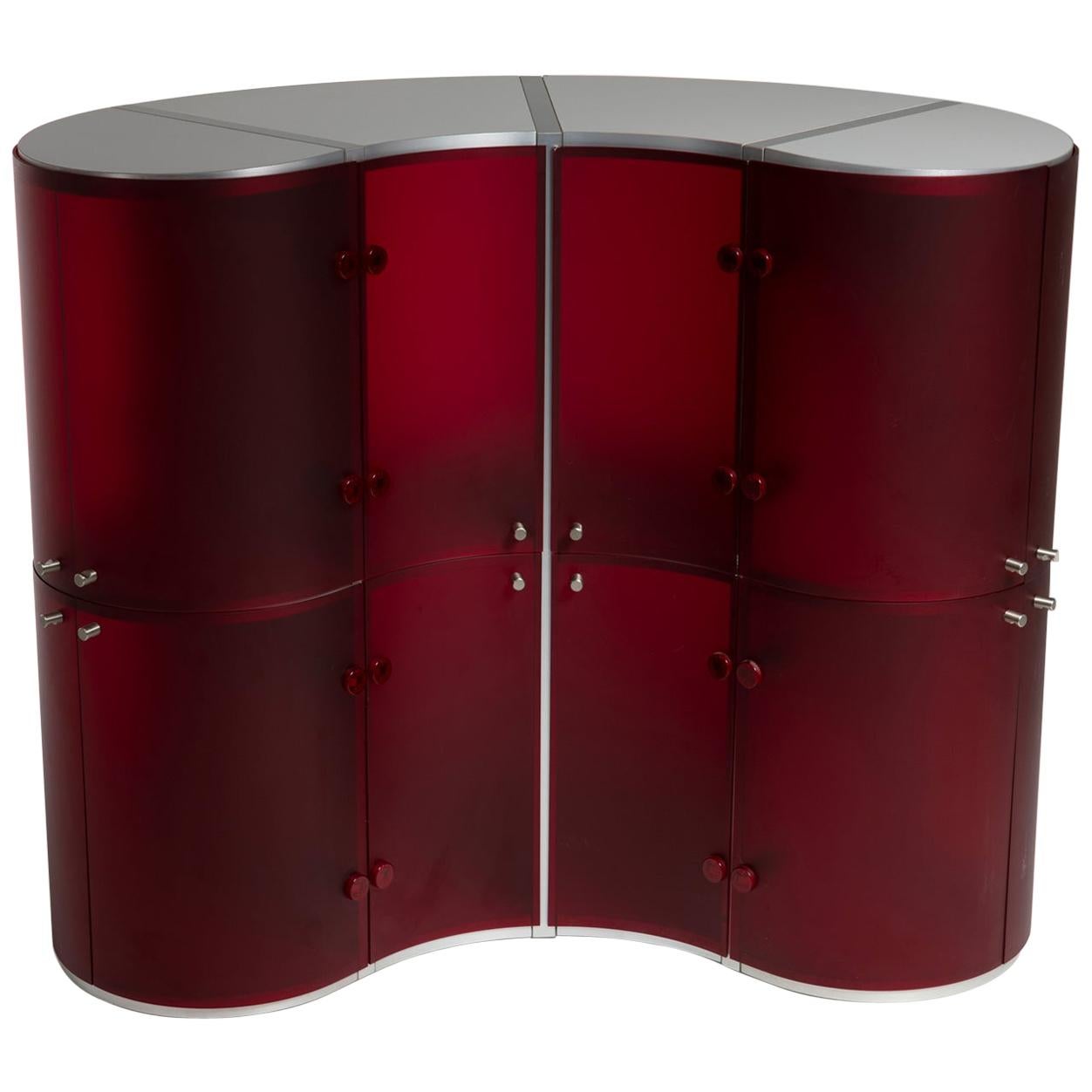 "Paesaggi Italiani" Storage Cabinet by Massimo Morozzi for Edra