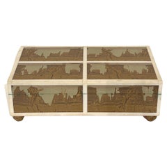 Paesina Stone Hinged Box