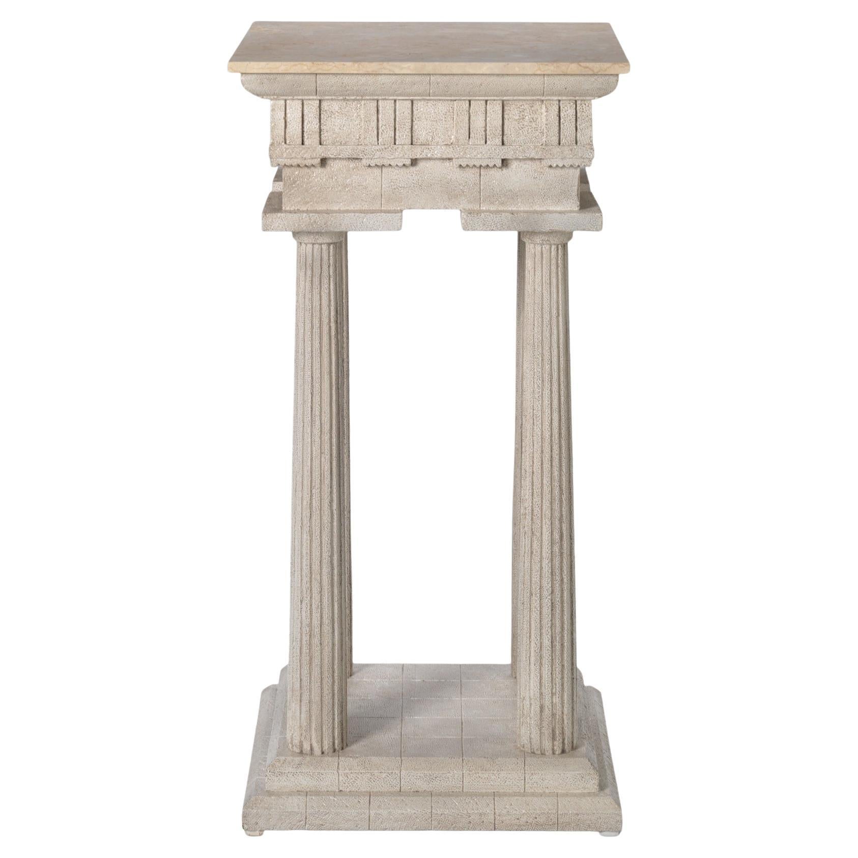 Paestum Bust Stand / Pedestal For Sale