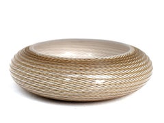 Paf Italy by Lino Tagliapietra Design in Years '82 Bowl in Glass Signed Dated