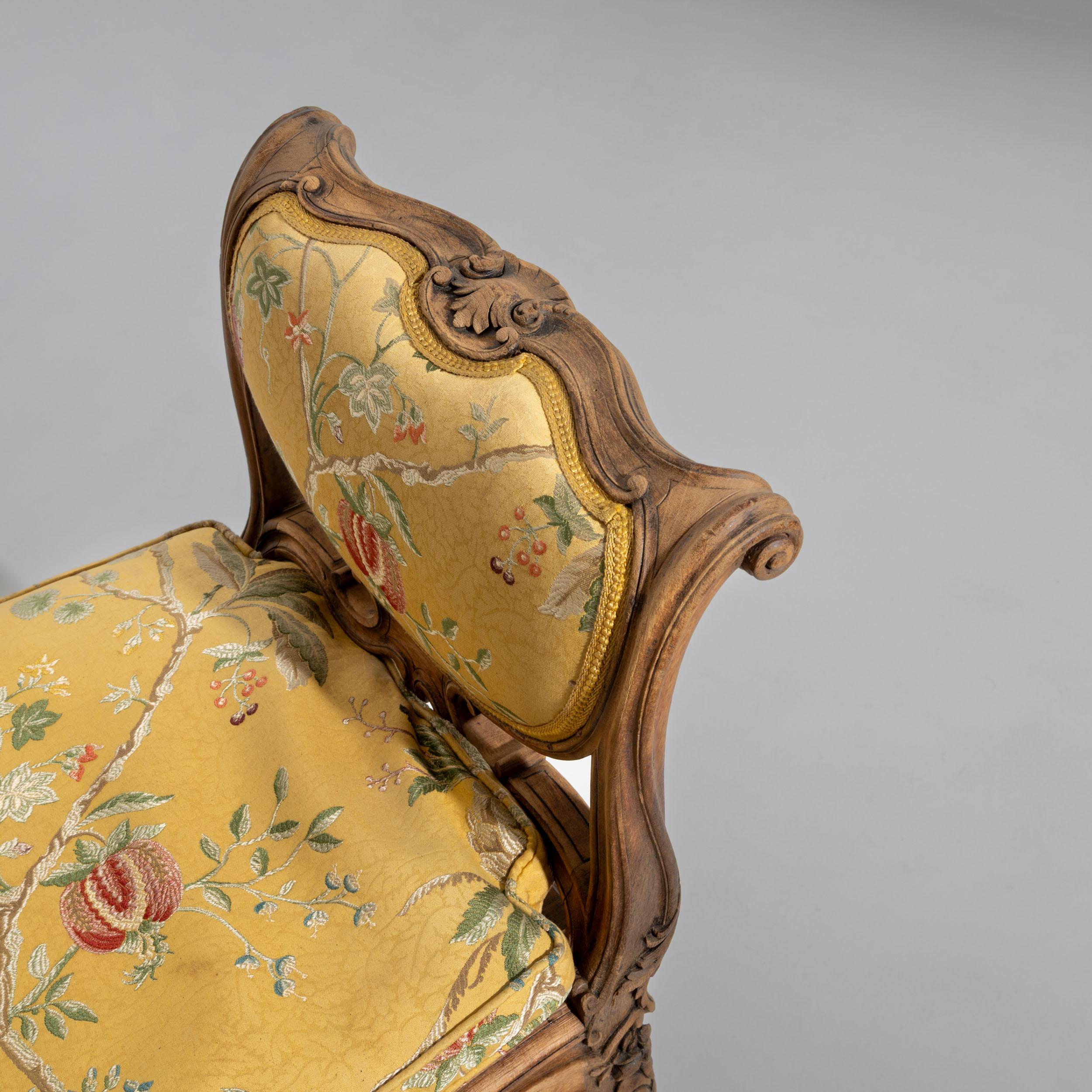 German Page Bench in Louis XV Style, 20th Century For Sale
