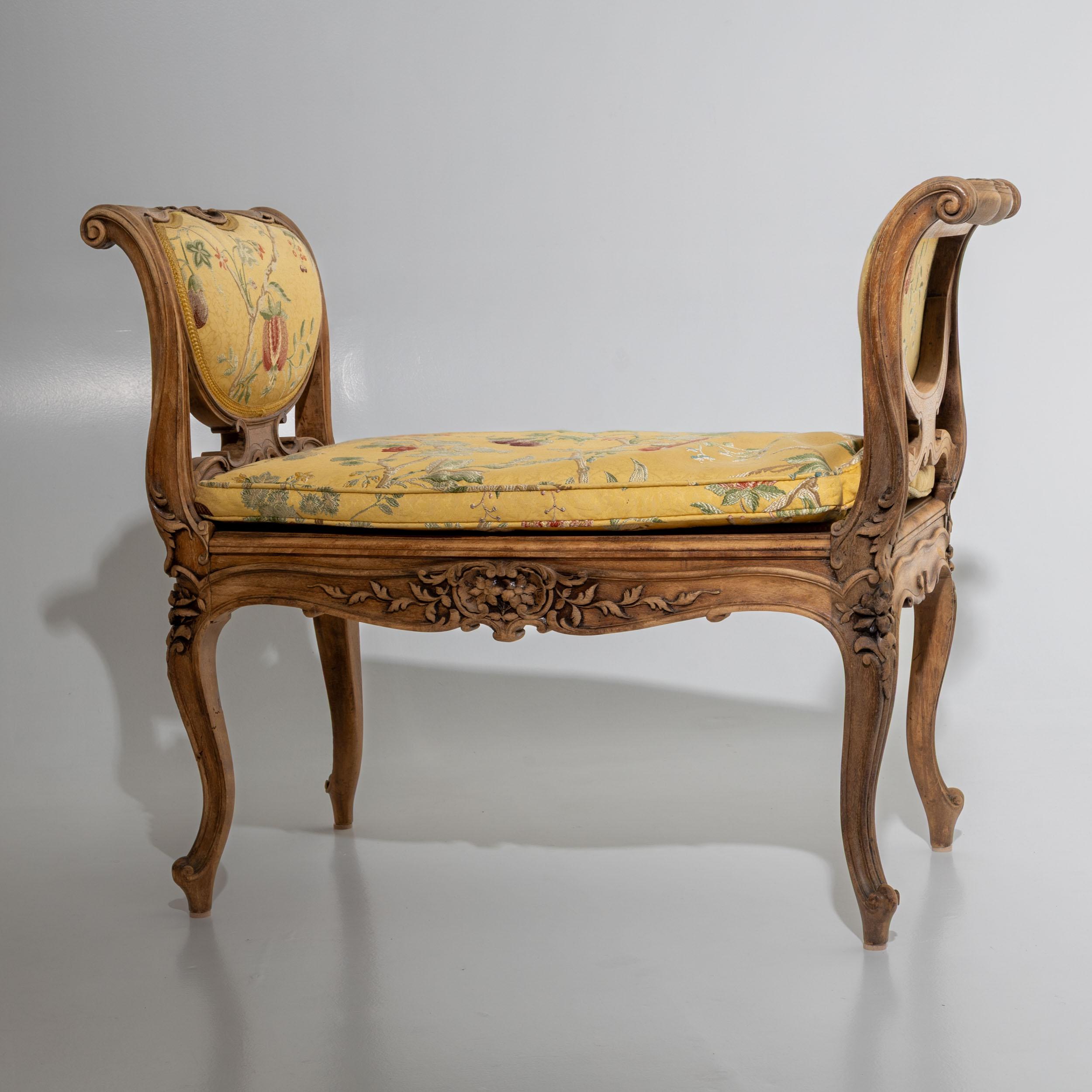 Page Bench in Louis XV Style, 20th Century In Good Condition For Sale In Greding, DE