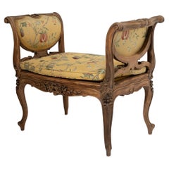 Page Bench in Louis XV Style, 20th Century
