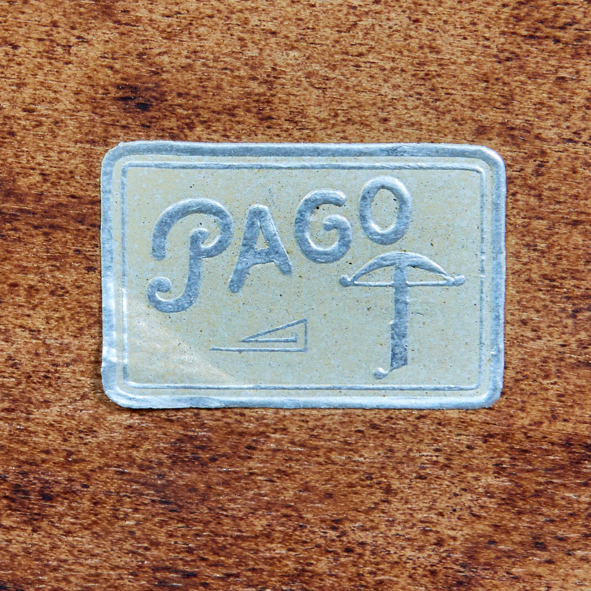 Pago Teak Expandable Rolling Cart, 1960s For Sale 2