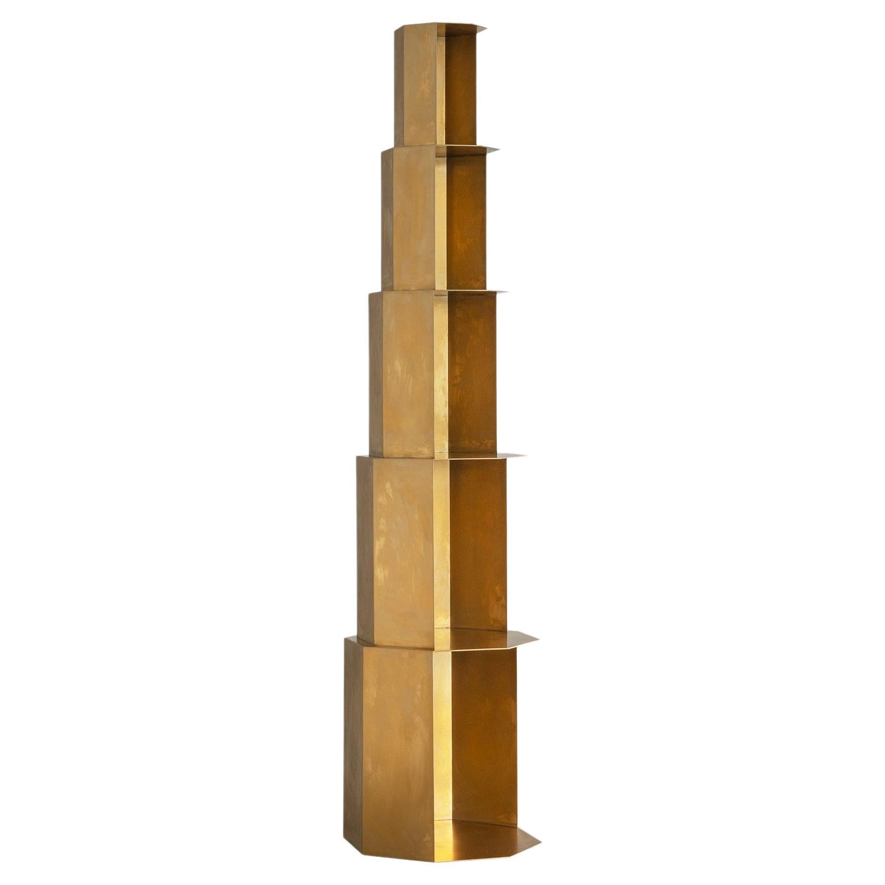 Pagoda #02, Sculptural Display Cabinets by Singchan Design Borderland Series For Sale