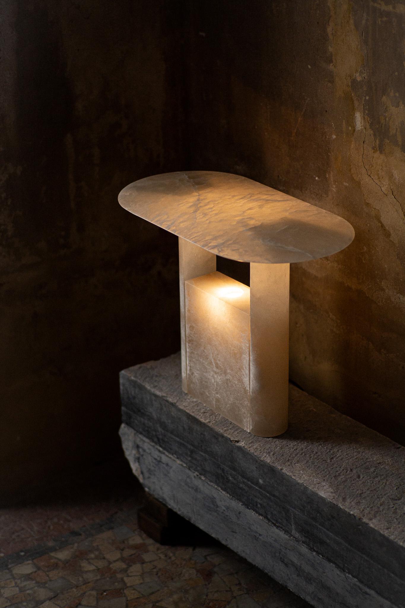 Post-Modern Pagoda Lamp by Henry Wilson For Sale