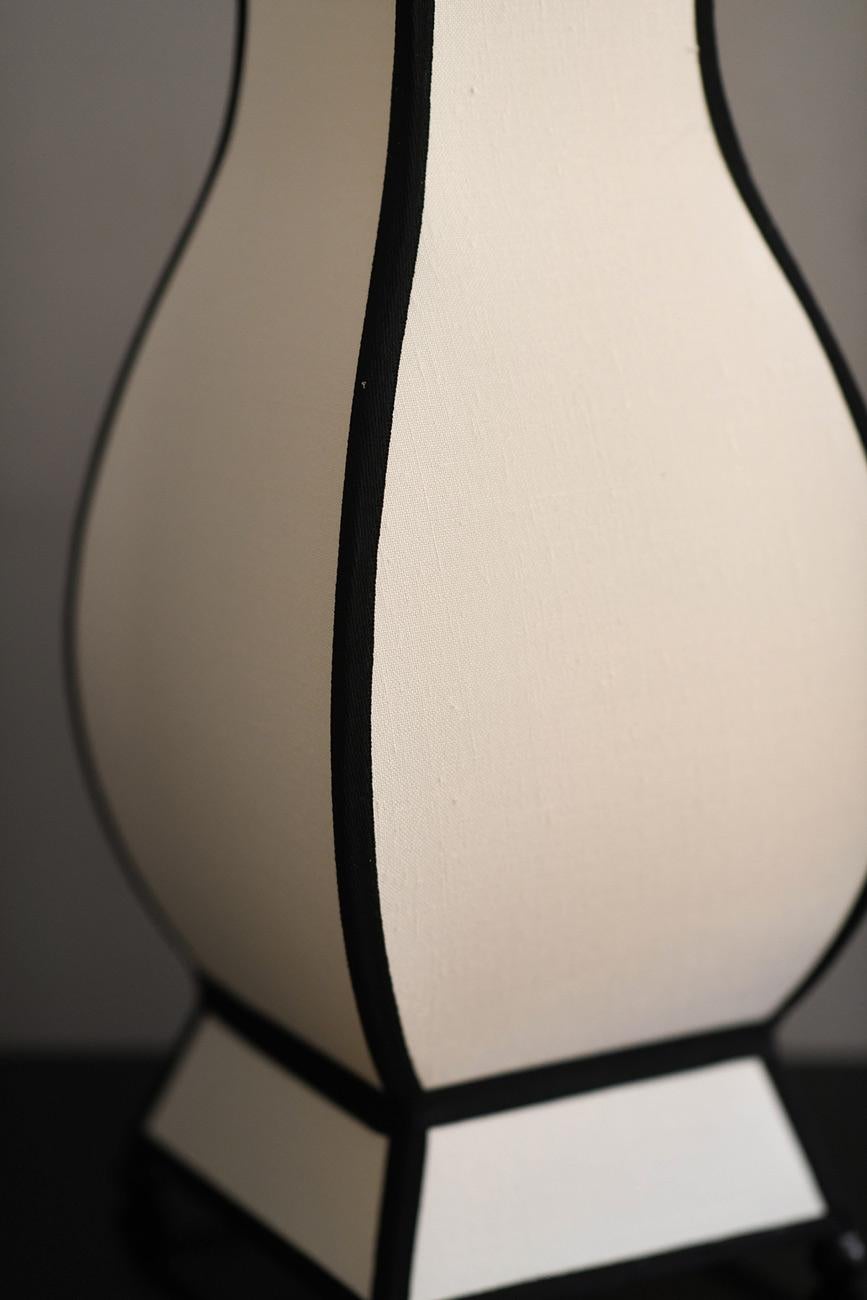 XXIe siècle et contemporain Lampe pagode en coton Molto Editions (petite taille) en vente