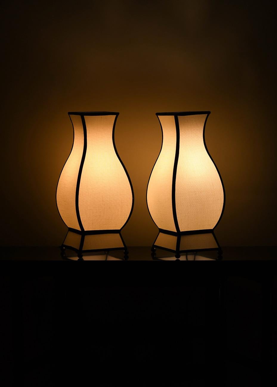 Lampe pagode en coton Molto Editions (petite taille) en vente 3