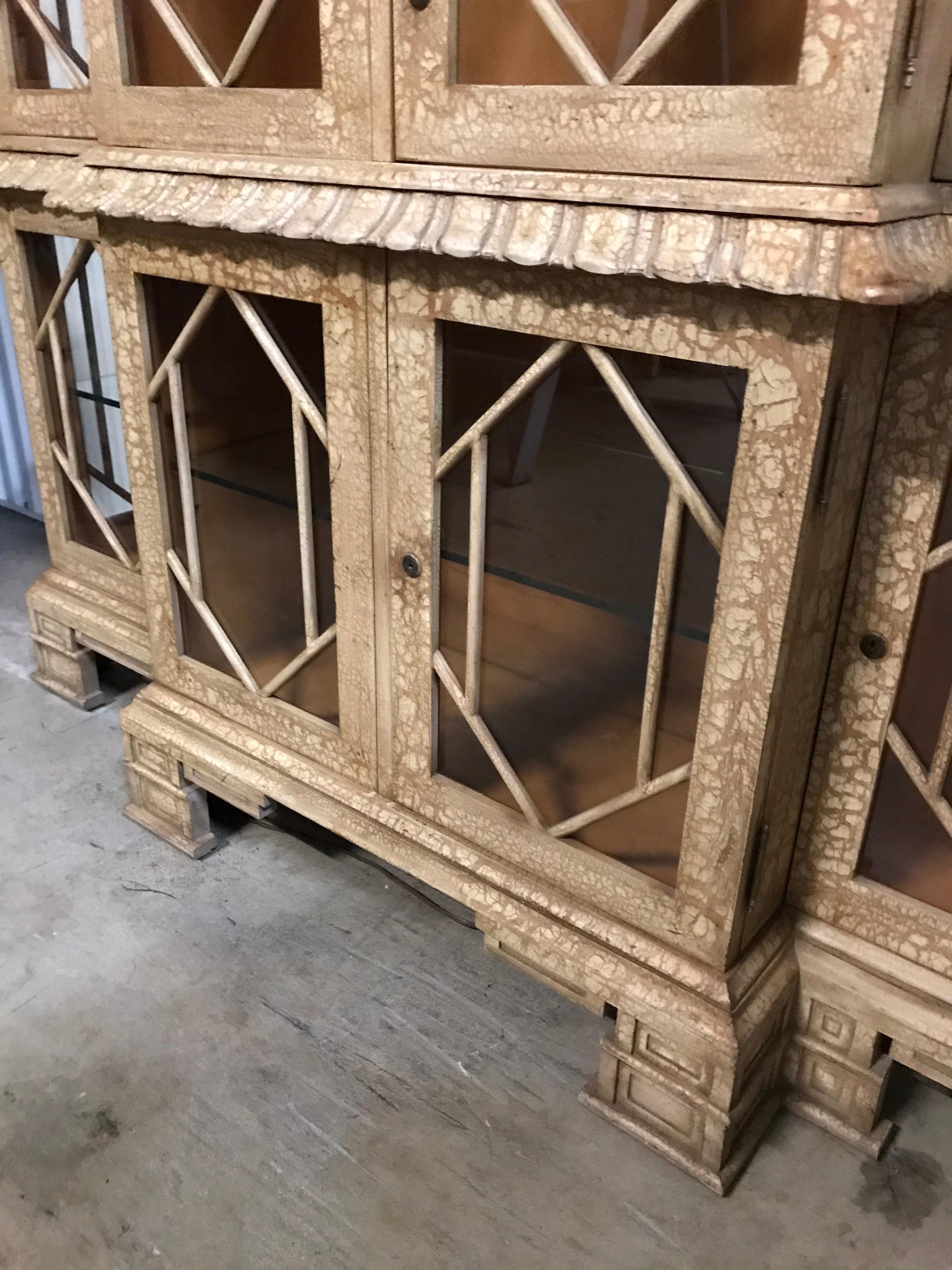 American Pagoda Style Cabinet by Trouvailles