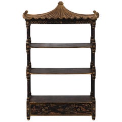 Pagoda Wall Shelf, circa 1980s