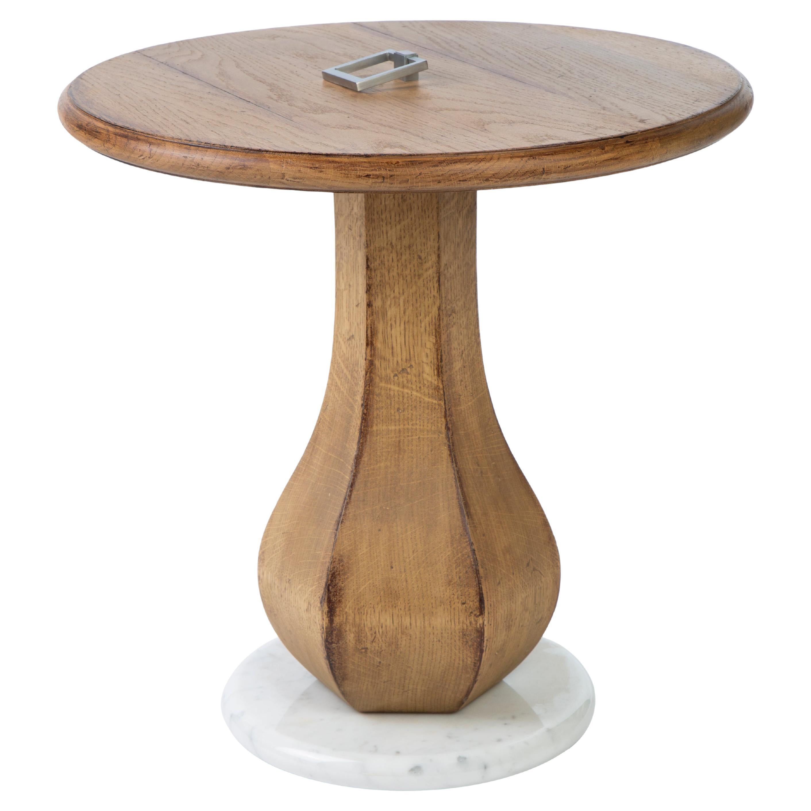 Moissonnier occasionnal table, model Pagode by Pierre Gonalons For Sale
