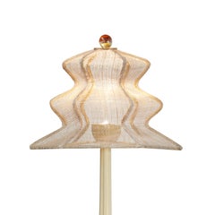 Pagoda Oriental Wall Sconce Lamp Sabrina Landini, Brass Gold Fiber, Italy