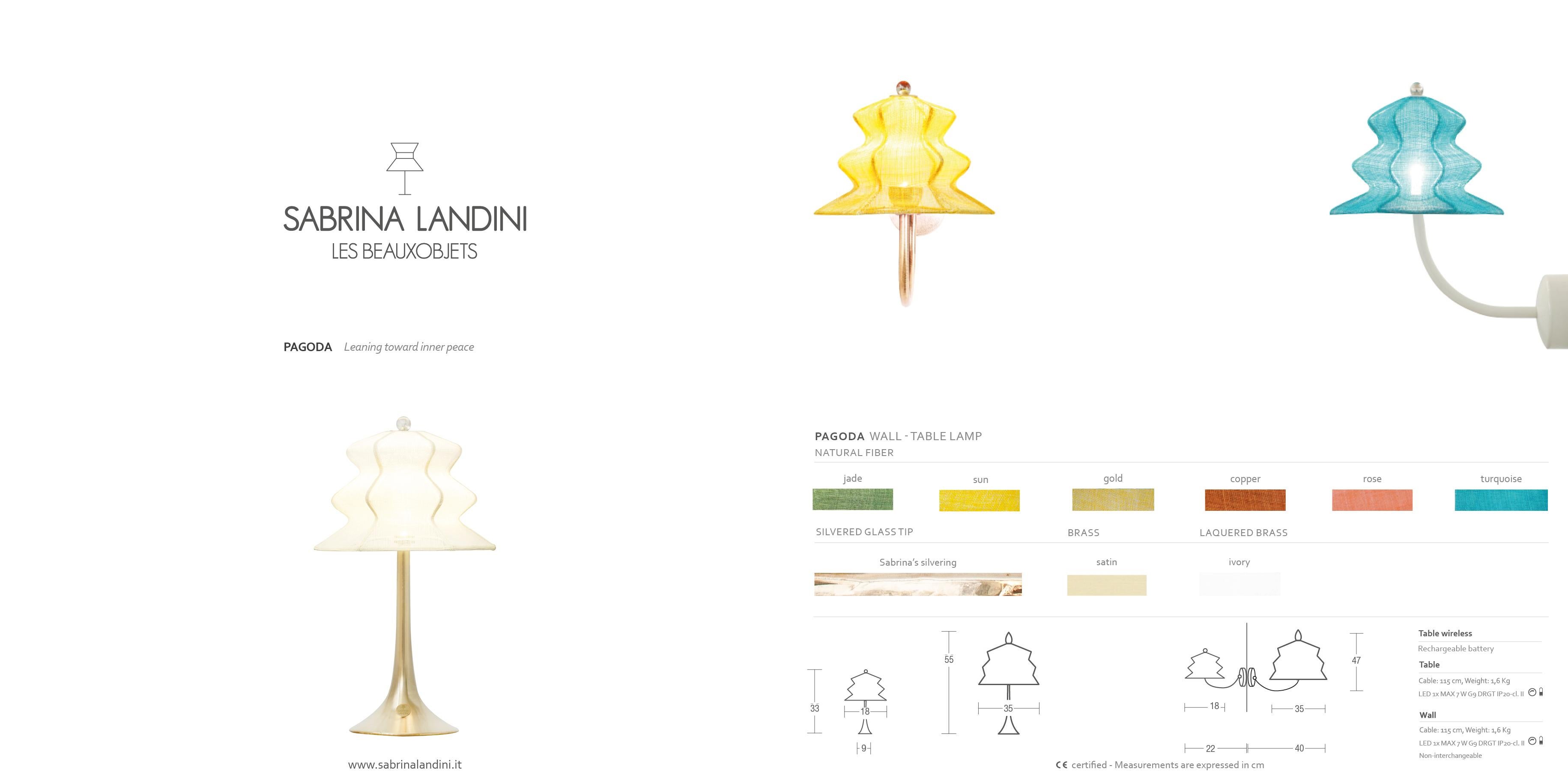 “Pagodina”  Contemporary Wall Lamp, sun color, brass Silvered Crystal For Sale 1