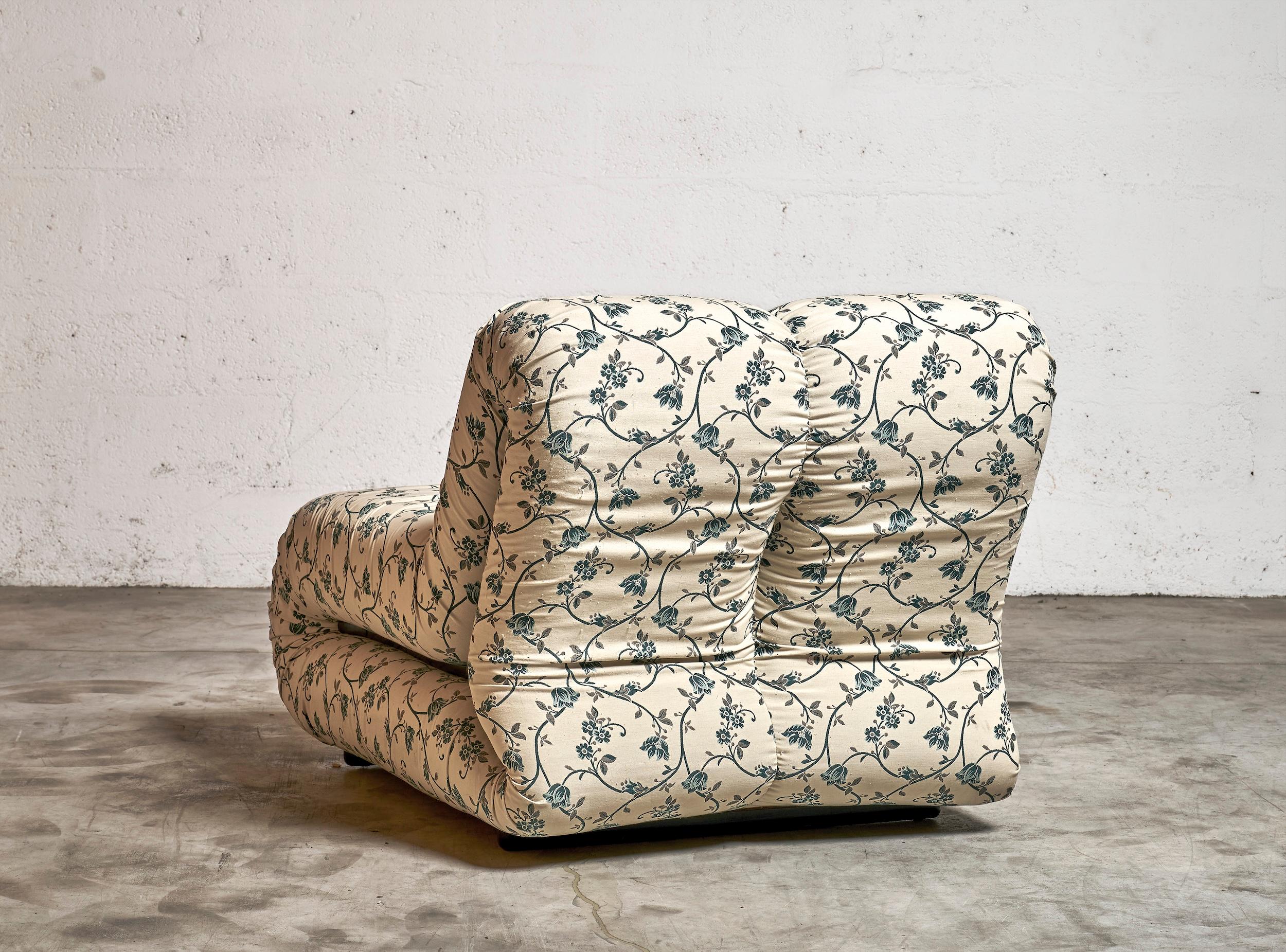 Pagru armchair by Claudio Vagnoni for 1p, 1968 In Good Condition For Sale In TOURS, FR