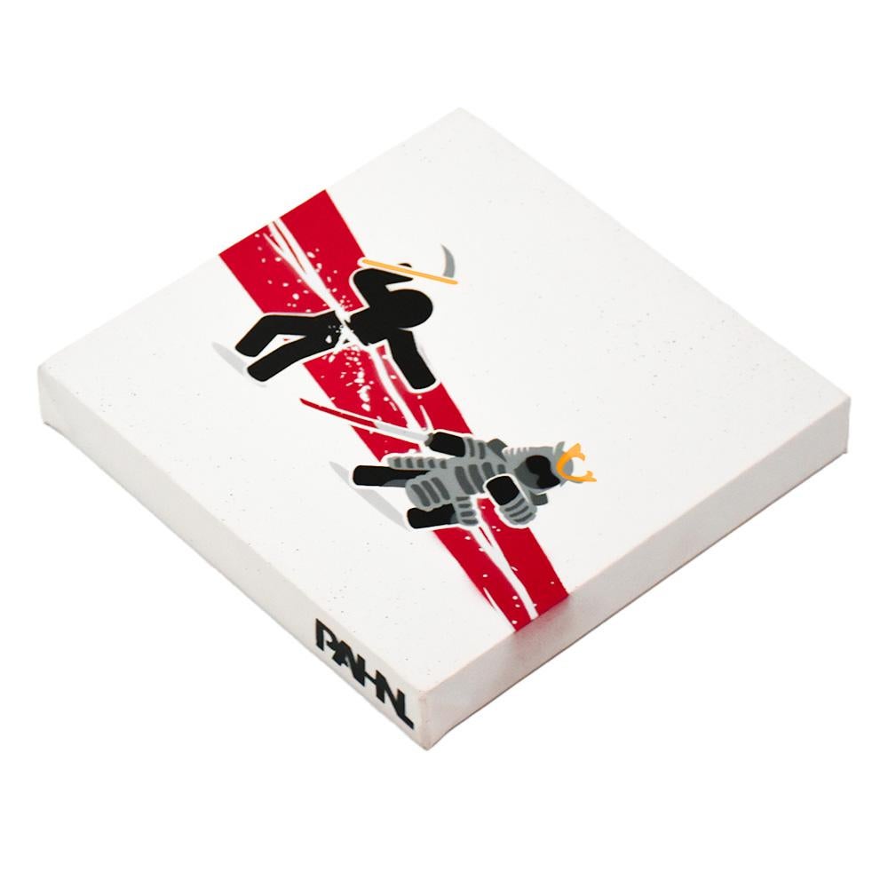 In Two With One Stroke (Original Artwork) For Sale 1