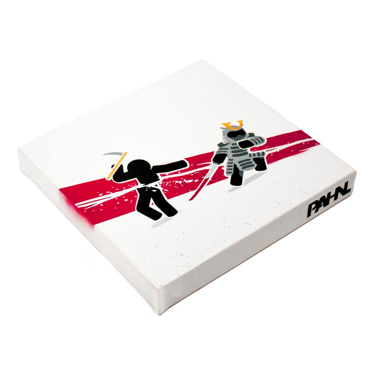 In Two With One Stroke (Original Artwork) - Painting by PAHNL