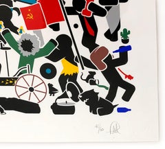 One Long Story (framed hand signed screen print)