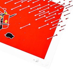 Pahnl Under Fire: Limited Edition Hand Embellished Print
