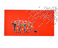 Under Fire (Hand Embellished)