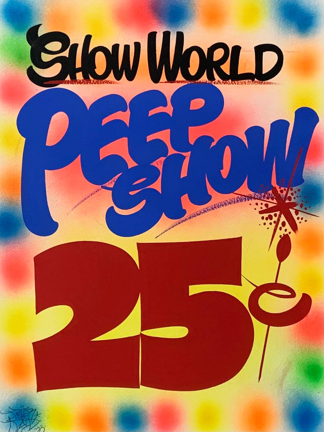 Peep Show - Painting by Paid
