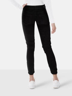 Paige Black Corduroy Trousers Size S