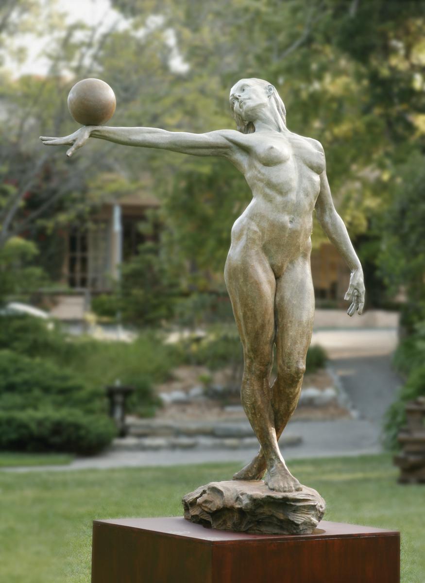 Paige Bradley Nude Sculpture - "Balance 1/2 Life"