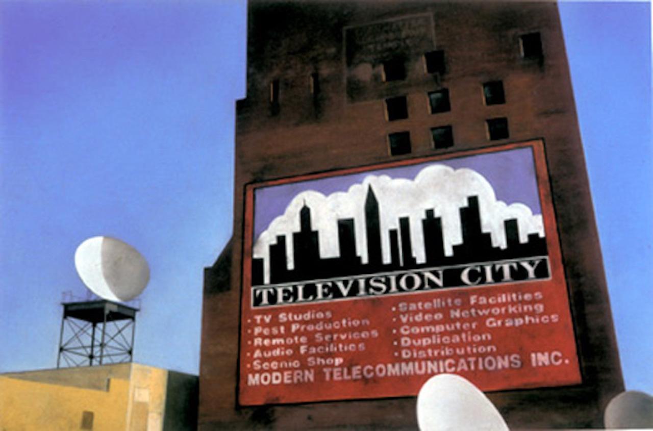 Television City - Painting by Paige Neuhauser
