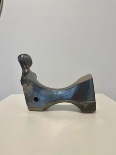 Bodies at Rest #22 - Piccola scultura in ceramica - Bronzo metallizzato