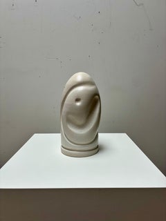 Non Dual Reflective IV: Scultura astratta in ceramica, anni 2010, nuova, 12x7