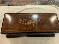 Paillard Mandoline Swiss Music Box