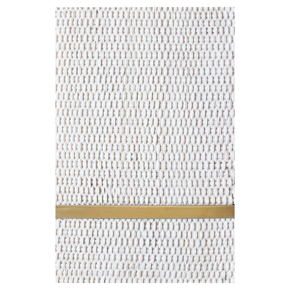 Paille-Intrec Kaf.21 Woven Straw Decorative Panel