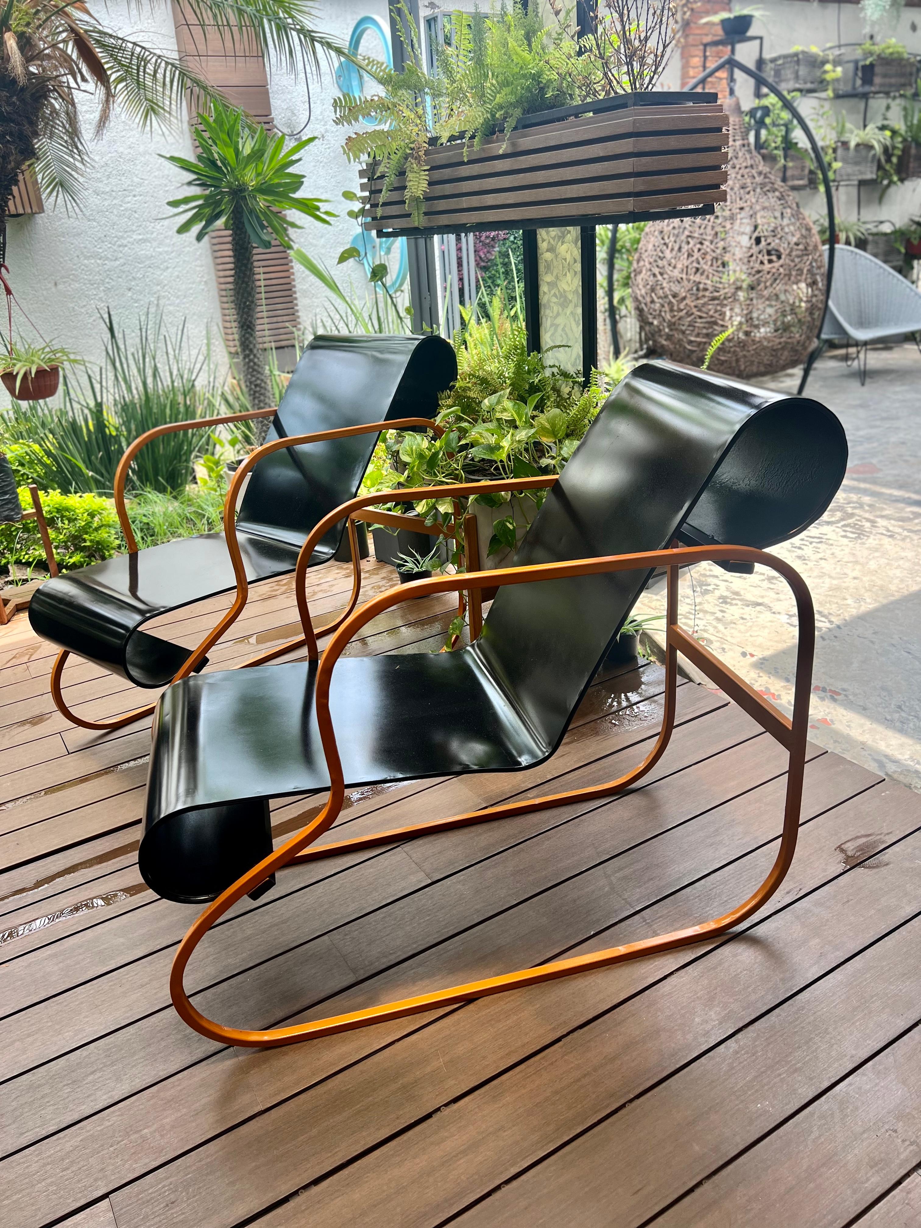 Silla Paimio Estilo según Alvar Aalto Moderno de mediados de siglo en venta