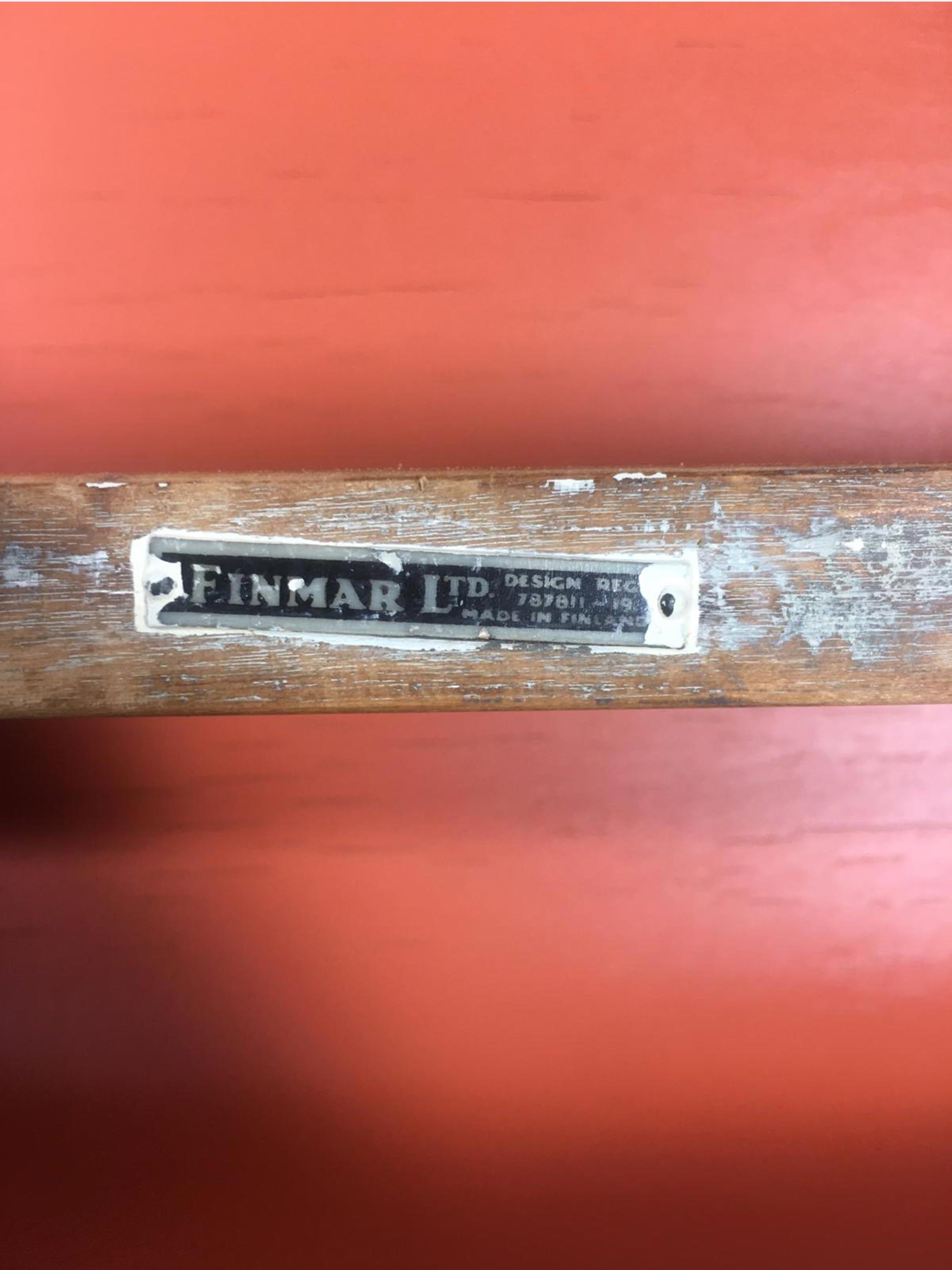 Fauteuil de sanatorium Paimio « Chaise de couloir » Modèle 403 d'Alvar Aalto Bon état - En vente à Reichenschwand, DE