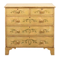 Paint Decorated Chest of Drawers