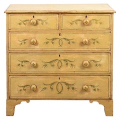 Paint Decorated Chest of Drawers