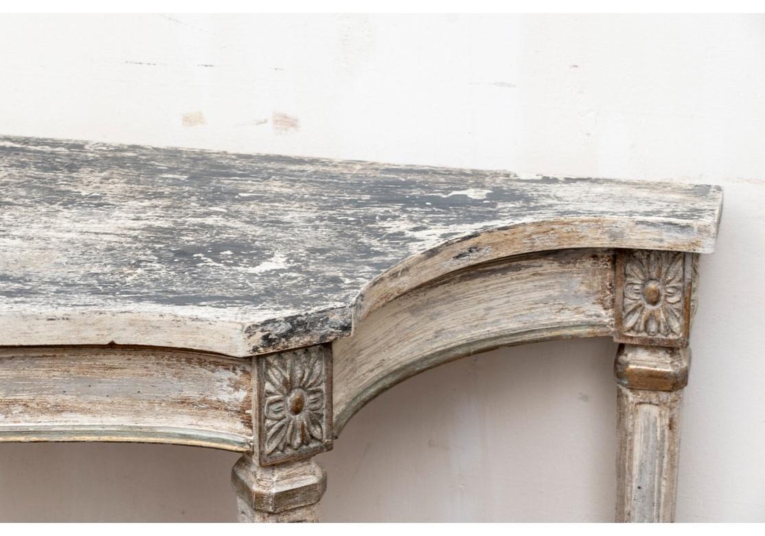 20th Century Paint Decorated Console Table in Louis XVI Style For Sale