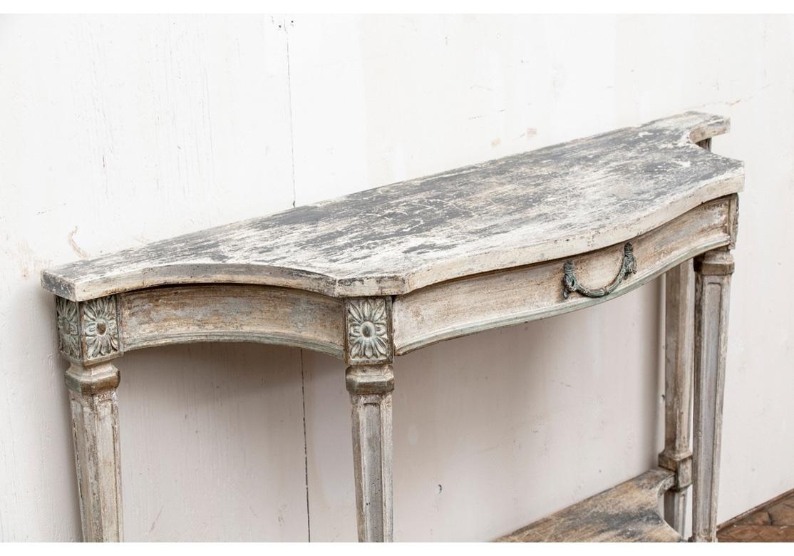 Paint Decorated Console Table in Louis XVI Style For Sale 2