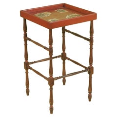 Bemalter und verzierter Decoupage-Tisch von Robert Jackson, maßgefertigt