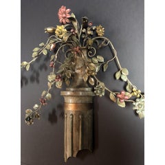 Paint Decorated Tole Wall Decoration