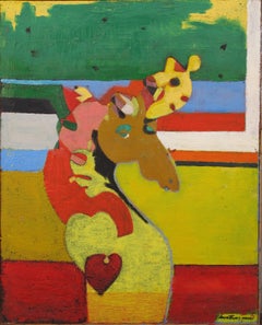 Paint "In the clearing" by Pierre Courtens