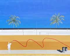 Rob Fisher (b. 1989), 'Paint On', Puerto Vallarta, Mexico, Acrylic on Canvas