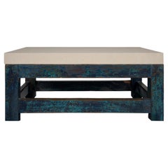 Paint Patina Shop Table as Coffee