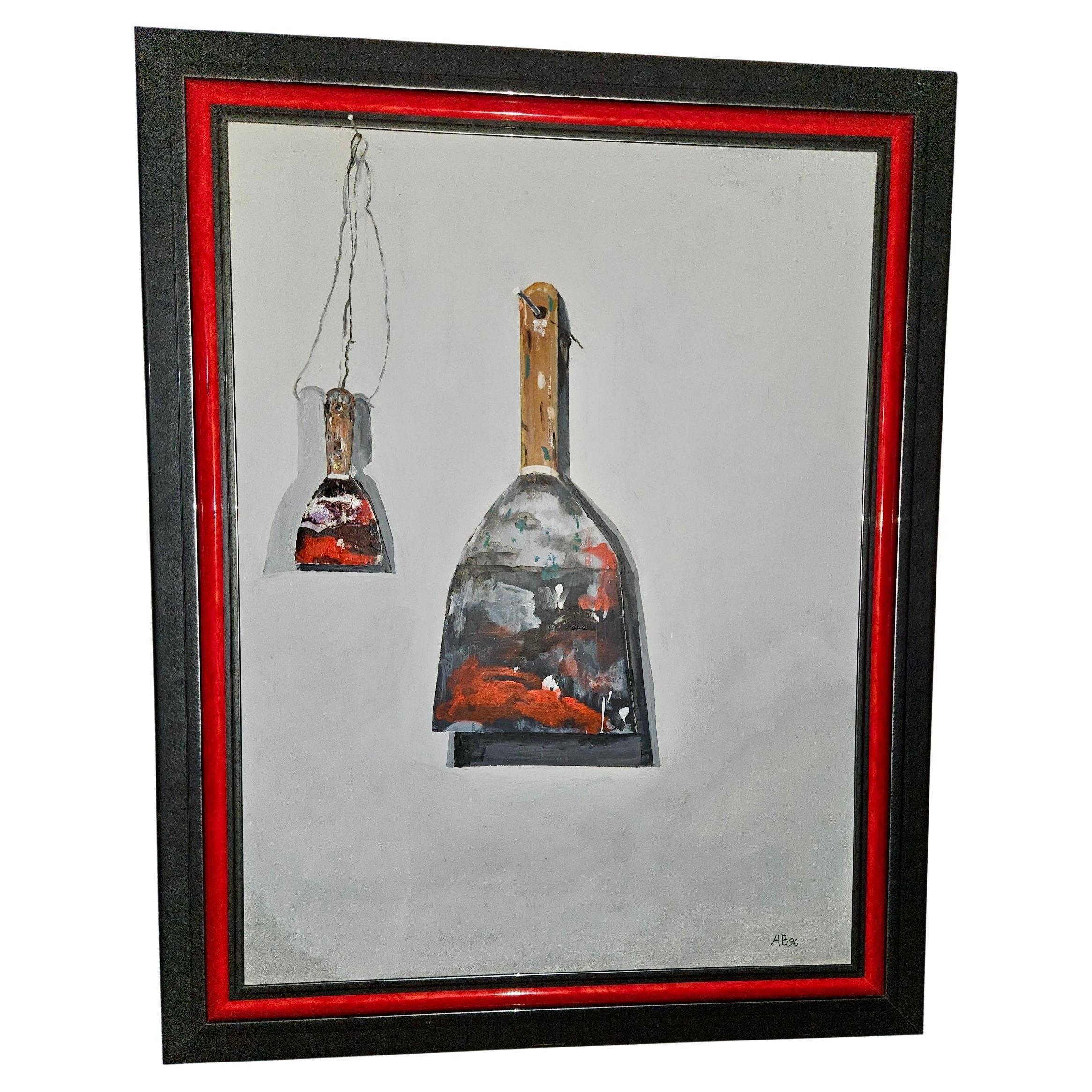 Paint Scraper ‘96 Mixed Media Oil on Canvas