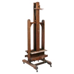Paint Splattered Artist's Double Easel or TV Stand